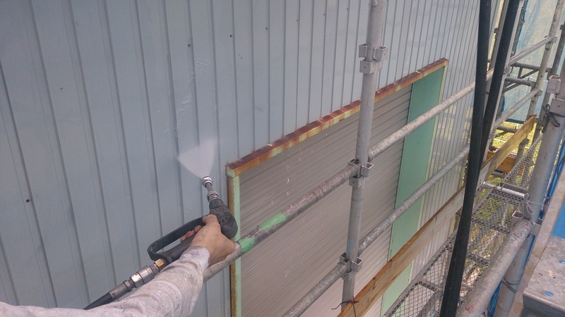 外壁塗装 四日市市/S工場様の外観写真