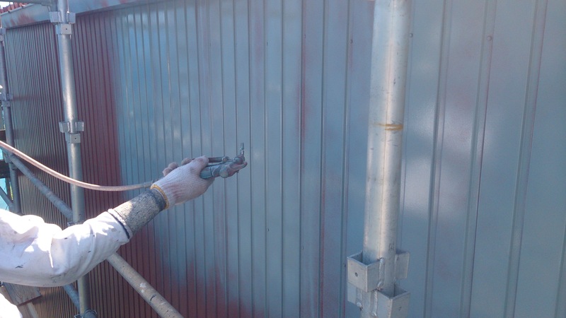 外壁塗装 四日市市/S工場様の外観写真